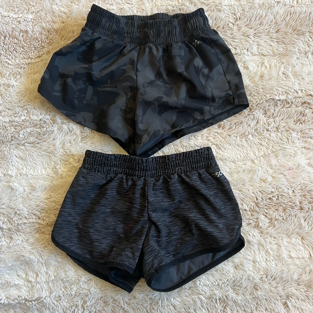 DSG Gray Athletic Running Shorts Set
